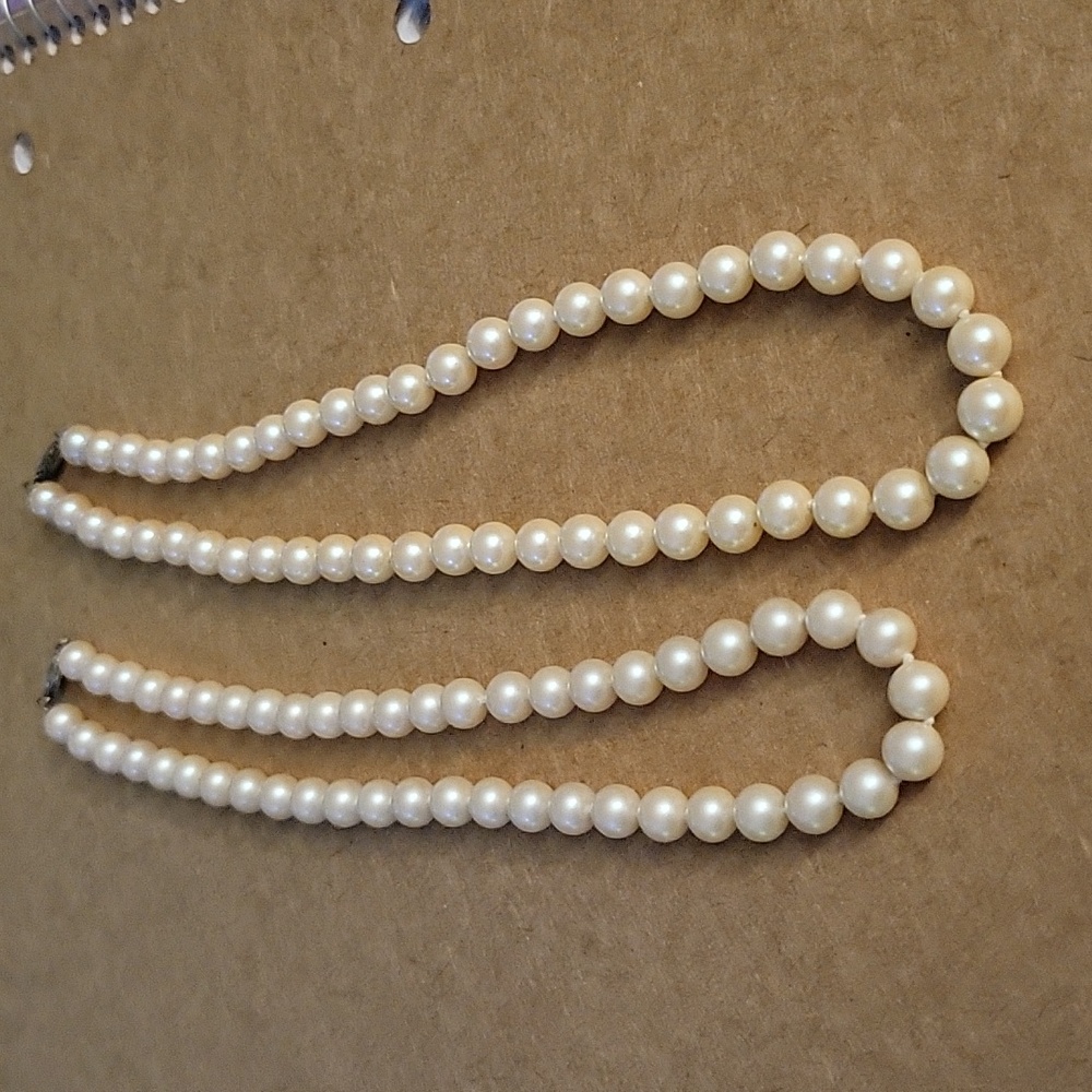 Pair of Vintage Pearl Necklace